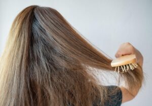 Woman Dry Hair
